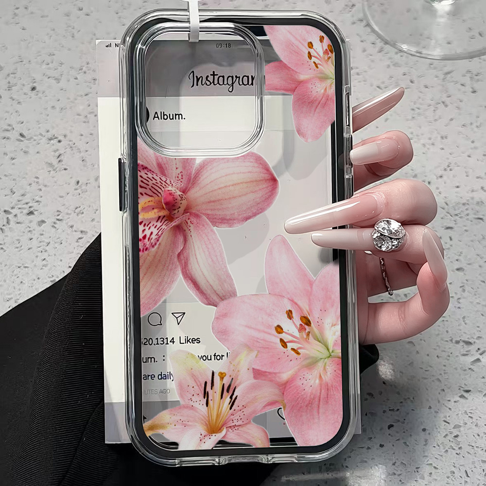 Pink Lily Flower Clear Phone C - огляд і ціна Plants X