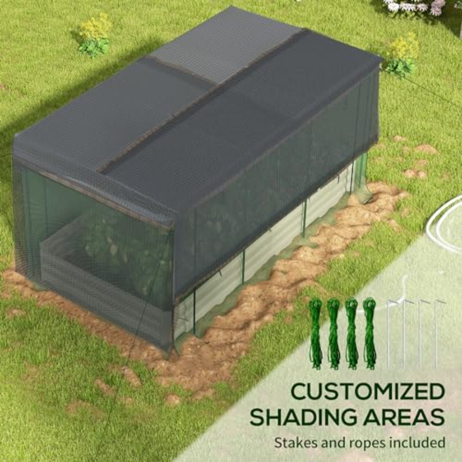 7.3 x 3.4 x 1 ft Galvanized Ra - огляд і ціна Plants X