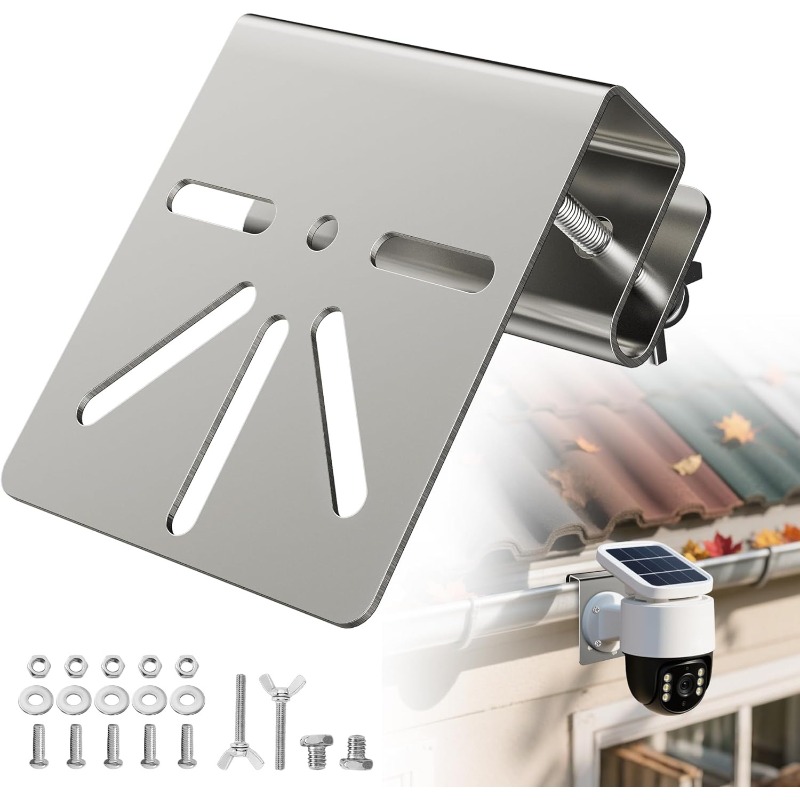 No Drill Stainless Steel Gutte - огляд і ціна Eufy Camera S340